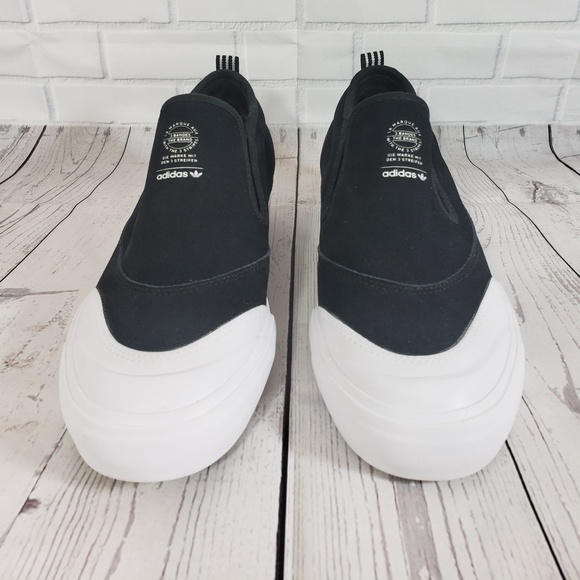 adidas matchcourt mid slip on